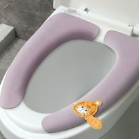 Zimska kupaonica WC sjedala pokrivača s mini laganim ručicama za kupatilo Oprema Žuta velika