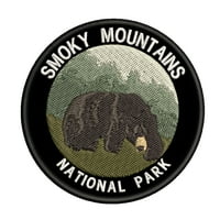 Velikim dimnim planinama Nacionalni park - 3,5 - izvezena patch-a ili šivanja naziva novost - priroda