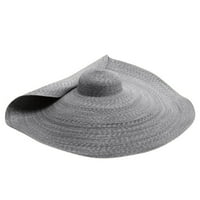 Moderan šeširi prevelizirani modni veliki šešir za sunčanje na plaži Anti-UV poklopac zaštite od sunca