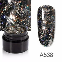 Hanas Diamond Super Glitter Gel za nokte Poljske boje postavljaju svijetle za dizajn 5ml