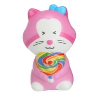 Prilagođene špalene igračke Kawaii Predivna mačka igračka sporo rastuće krem ​​mirisno olakšanje stresa