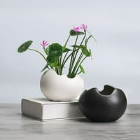 Keramika FlowerPot Mini Bonsai Plantster Vrtlarni alat Sočić za sadnju sa rupom