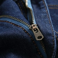 Homodles Hratke za muškarce - zipper ljetni ležerni trčanje Jean Stretch pamuk Active odjeća muške kratke