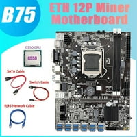 B MINER MINER PCIE PCIE DO USB3.0 + G CPU + RJ mrežni kabel + SATA kabel + sklopka za kabel LGA matična