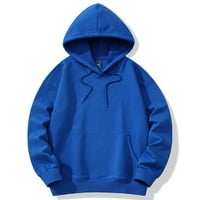 Guvpev pulover kapuljač kapuljača muške korejske verzije Trendy Muški kapuljač kapuljača - Royal Blue