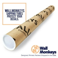 Slatka naljepnica za zidnu zidu plave zmajeve Wallmonkeys Vinil Peel & Stick Graphic za dječake