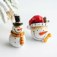 Grofrit Santa Claus Slika svijetla boja Domaći dekor Izvrsni Božićni snjegović Dekoracija igračaka za