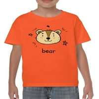 Slatka majica medvjeda lica Juniors -image by Shutterstock, Veliki