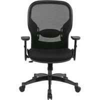 Sjedeći prostor Professional Crna prozračna mrežasta stolica sa mrežnim tkaninom