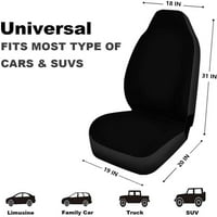 Set autohtove zasjedanja Vodopad Universal Auto Front Seats Zaštitni za auto, suv limuzina, kamion
