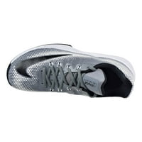 Nike Muška zraka MA Bucriate Nisko cool sive crno-bijele košarkaške cipele - 8,5m