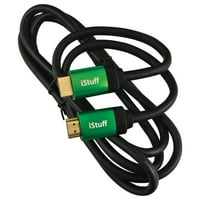 Audiopipe IHD300GR ISTUF 6 'Premium metalik HDMI kabel zelena