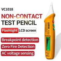 VC ne-LCD tester za digitalni napon -1000V Višenamjenski olovka za ispitivanje izmjeničnog DC-napona
