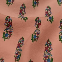 Onuone viskoznog dresa tkanina i cvjetni blok Ispis tkanine sa širokim dvorištem