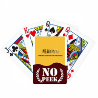 Kritični pesizam modernizam PEEK poker igračke kartice Privatna igra