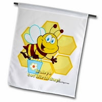 Bumble Bee Babys 1. rođendan okućnica za zastavu FL-58845-2