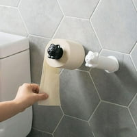 Držač toaletnog papira Podesivi slatki ljubimac crtani mače uvlačivši probijanje toaletnog papira Držač