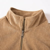 Gubotare muški kaputi Outerwear zimski kaput retro velike veličine Corduroy jakne sa šarkim ogrlica
