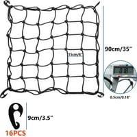 Postrojenje Neto rastući šatori 3x3ft Stretchy Trellis Netting Fleksibilna mreža za ugradnju i više