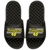 Jimmie Johnson Olide Bar Slide Sandals - Crna
