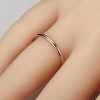 Modni prsten sawvnmn ženski modni čvrsti sterlijski bijeli nakit od velikih poklona za manje