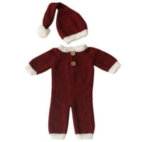 Bestonzon set baby kostim za bebe Fotografija odjeća hat suknja set božićni kostim