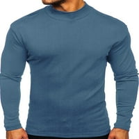 Bomotoo muns turtleneck mekani dugi rukav iznad zimske majice za zimsku majicu Jumper casual slim fit pulover