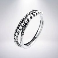 Žene Muškarci Perles Spinner Prsten Podesivi prsten za predenje