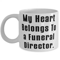 Jedinstveni pogrebni direktan, moje srce pripada pogrebnoj direktnoj, jeftinoj diplomiranju 15oz šalice