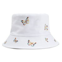 Žene Ljetna modna plaža Podesiva pamučna kašika za pranje kašike šešir na otvorenom Fish Hat Hat moderan