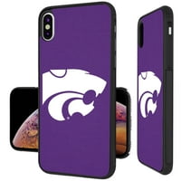 Kansas State WildCats iPhone Solid Design Bump futrole