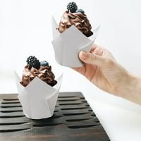 Tulip Cupcake Brods, Robna marka Standardna čaša za pečenje papira za pečenje papira Muffin Obne Držači