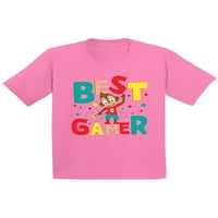 Awkward Styles Best Gamer Youth Majica Rođendanski pokloni Najbolji igračice za dječake Tematske rođendane