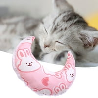 Talus Cat Jastuk Moon oblik Kitty spavaćica jastuk za spavanje čipka dizajn čipka mačeg grlića zaštita