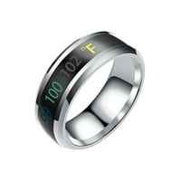 Do 65% popusta na AMLBB prstenove za žene Djevojke moda Nova fizička inteligentna temperatura Par prsten