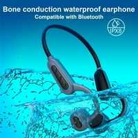 YBeauty k Bluetooth kompatibilan 5. IP hot -opojan 16GB kosti kosti bežični sportski slušalice za kupanje