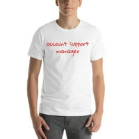 Rukopisna majica podrške računu s kratkim rukavima pamučna majica s nedefiniranim poklonima