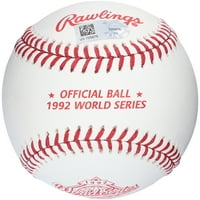 Jack Morris Toronto Blue Jays AUTOGREME RULINGS World Series Logo Baseball