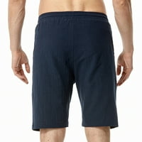 Muške posteljine kratke hlače Dužina koljena lagana elastična struka Comfy Wide na plaži Dukserice sa