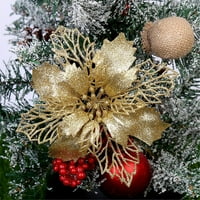 Rasporeda munje danas zkccnuk božićne ukrase Božićno cvijeće ukrašava božićno drvce, božićne vijence,