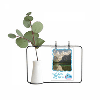 Znanstvo jezera Prirodno prirodi Prozirno staklo Viseće boca za ukrašavanje vaze