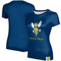 Ženska plava Rochester Yellow Jackets Track & Field Majica