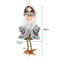 Deyuer Božićni privjesak Fino izrada Božićno drvce Viseći ukras za lutke za zabavu Svečana kuća za uređenje