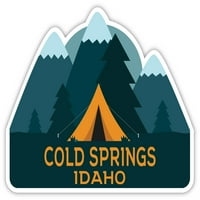 Hladna opruga Idaho suvenir Frižider Magnet Camping TENT dizajn
