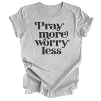 Molite više zabrinuto manje majice, vjerska majica, hrišćanska majica, majica unise