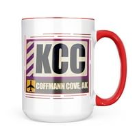 Neonblond AirportOdbode KCC Coffmann Cove, poklon AK krig za ljubitelje čaja za kavu