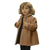 Djevojke za dijete Zimski vjetrovinski kaput Jakna Dječja jakna s gornjom odjećom Dječja djevojka zimska