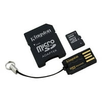Kingston Multi-Kit Mobility Kit - Flash Memory kartica - GB - Klasa - MicroSDHC - sa USB čitačem