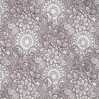 Onuone pamuk fle Flecolate smeđa tkanina cvjetna mandala šivaći materijal tiskano tkanina sa dvorištem