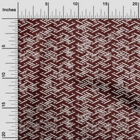 Onuone viskoza šifon brtva smeđa tkanina cvjetna i geometrijska šivaća materijala za ispis tkanina sa